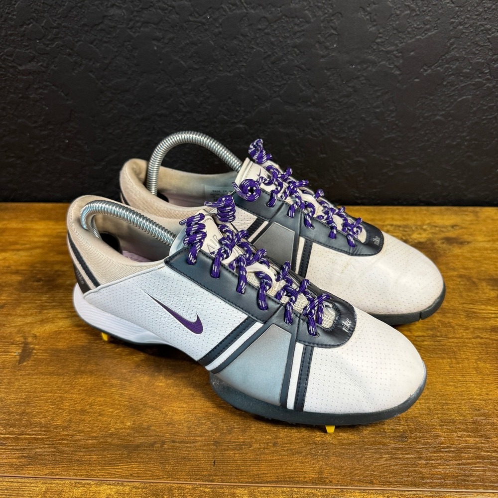 Nike Air Brassie III 397198-151 White Leather Golf Shoes Womens Size‎ 8